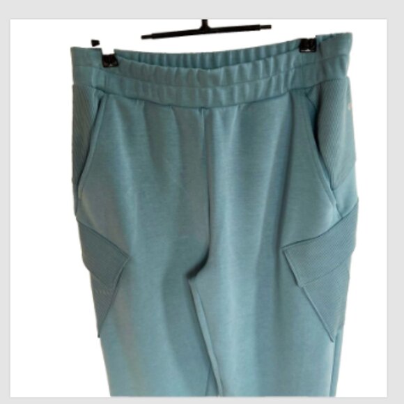 Thrive Societe Woman’s Ultralux Cargo Pocket Jogger Teal color Size M NWOT - Picture 6 of 8